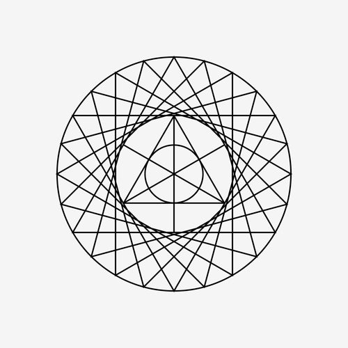 Sacred Geometry 71 Sticker