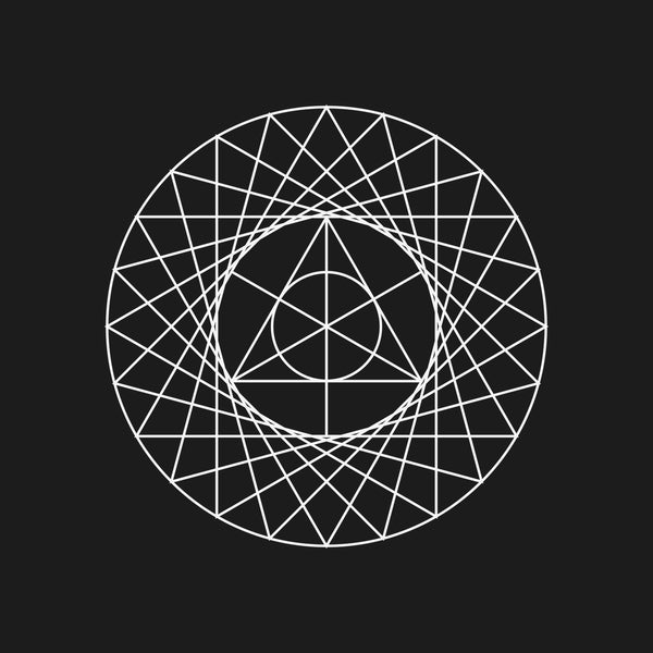 Sacred Geometry 71 Sticker