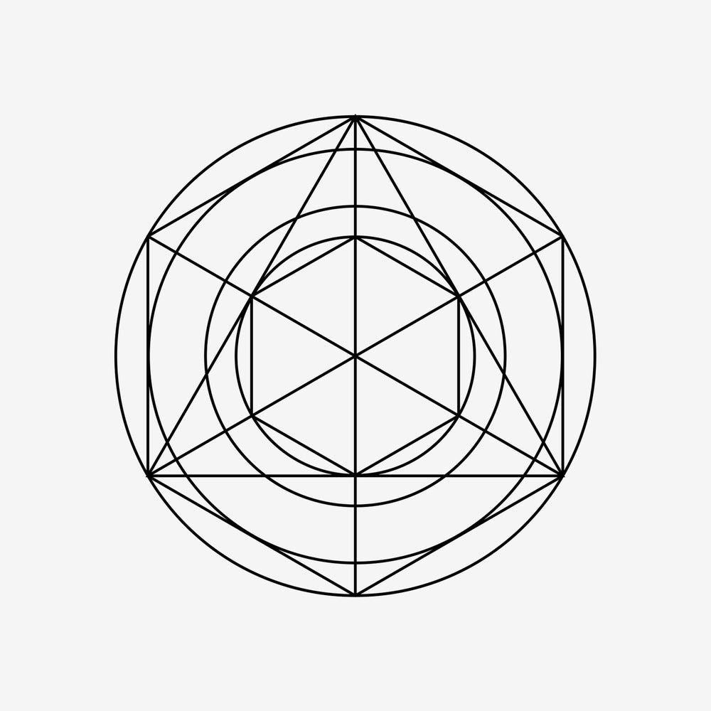 Sacred Geometry 74 Sticker