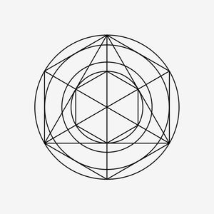 Sacred Geometry 74 Sticker