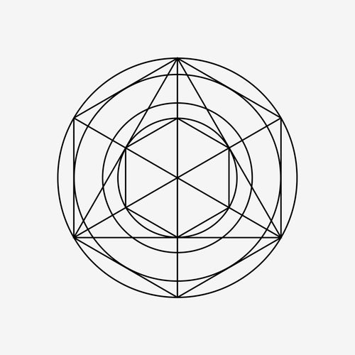 Sacred Geometry 74 Sticker