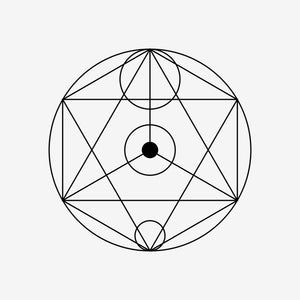 Sacred Geometry 75 Sticker
