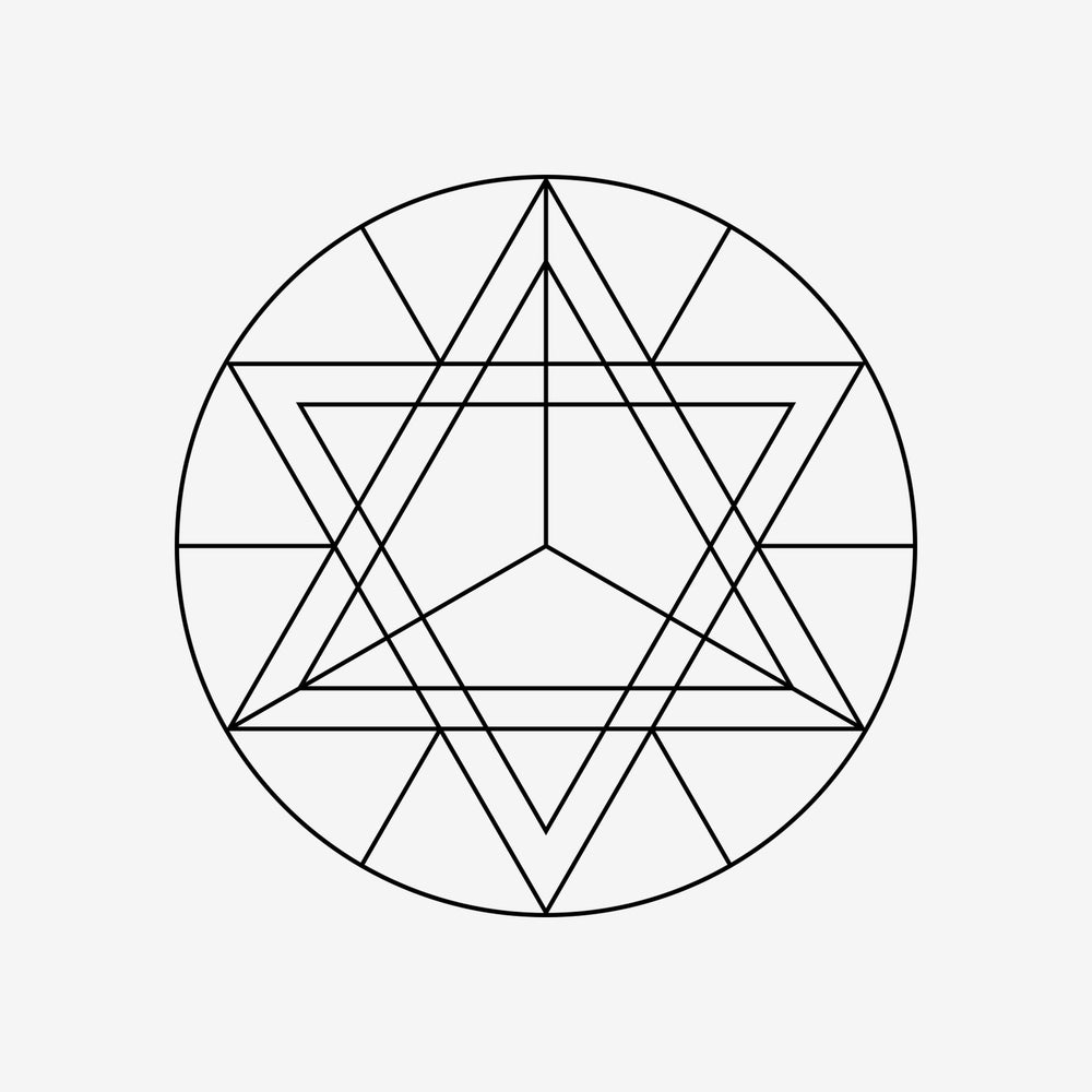 Sacred Geometry 76 Sticker