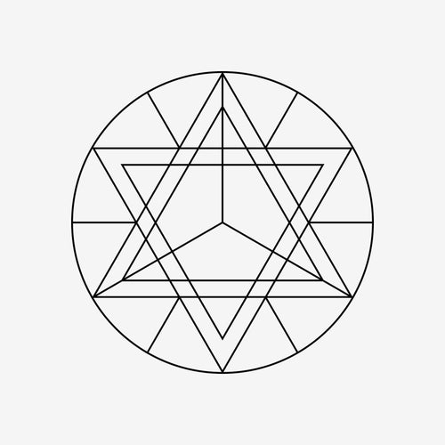 Sacred Geometry 76 Sticker