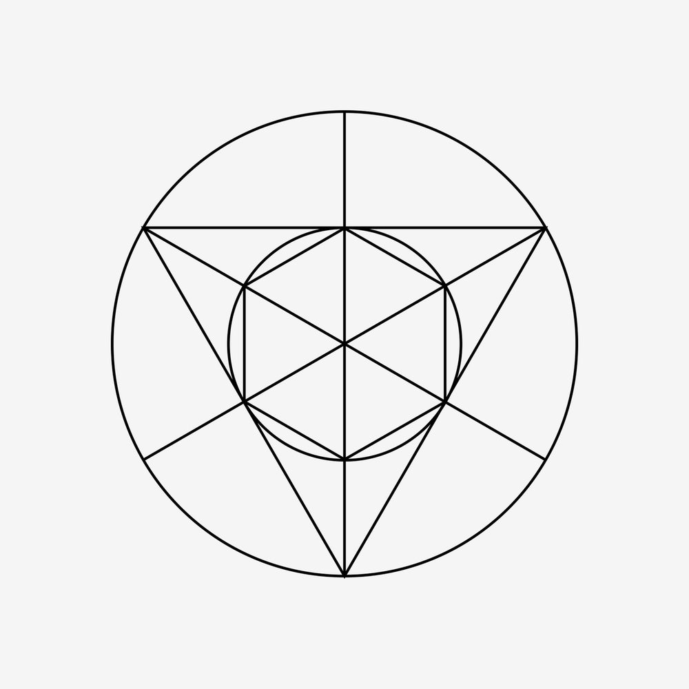 Sacred Geometry 77 Sticker
