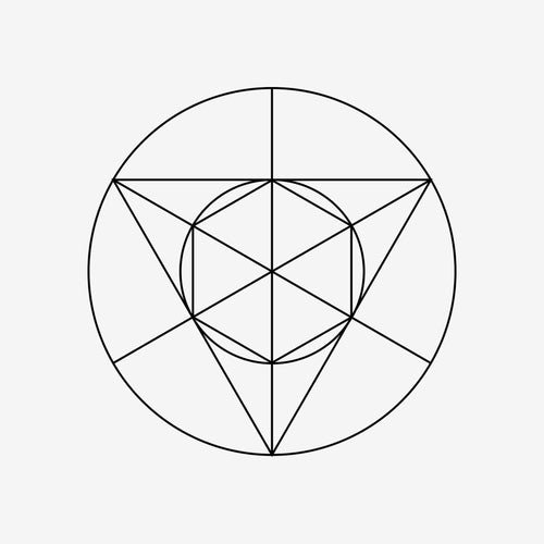 Sacred Geometry 77 Sticker