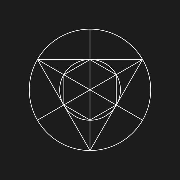 Sacred Geometry 77 Sticker