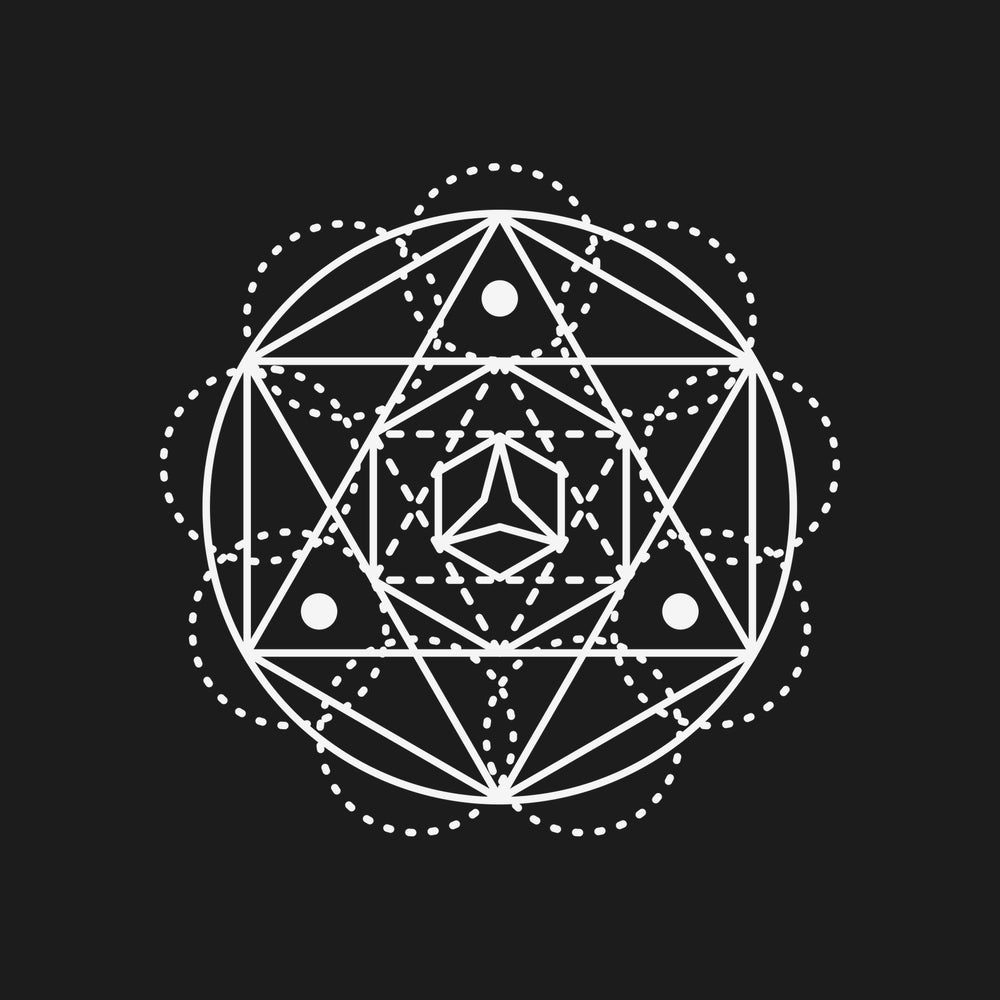 Sacred Geometry 8 Sticker