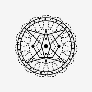 Sacred Geometry 9 Sticker