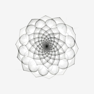 Fibonacci Spiral 12 Sticker
