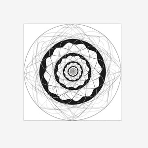 Fibonacci Spiral 14 Sticker