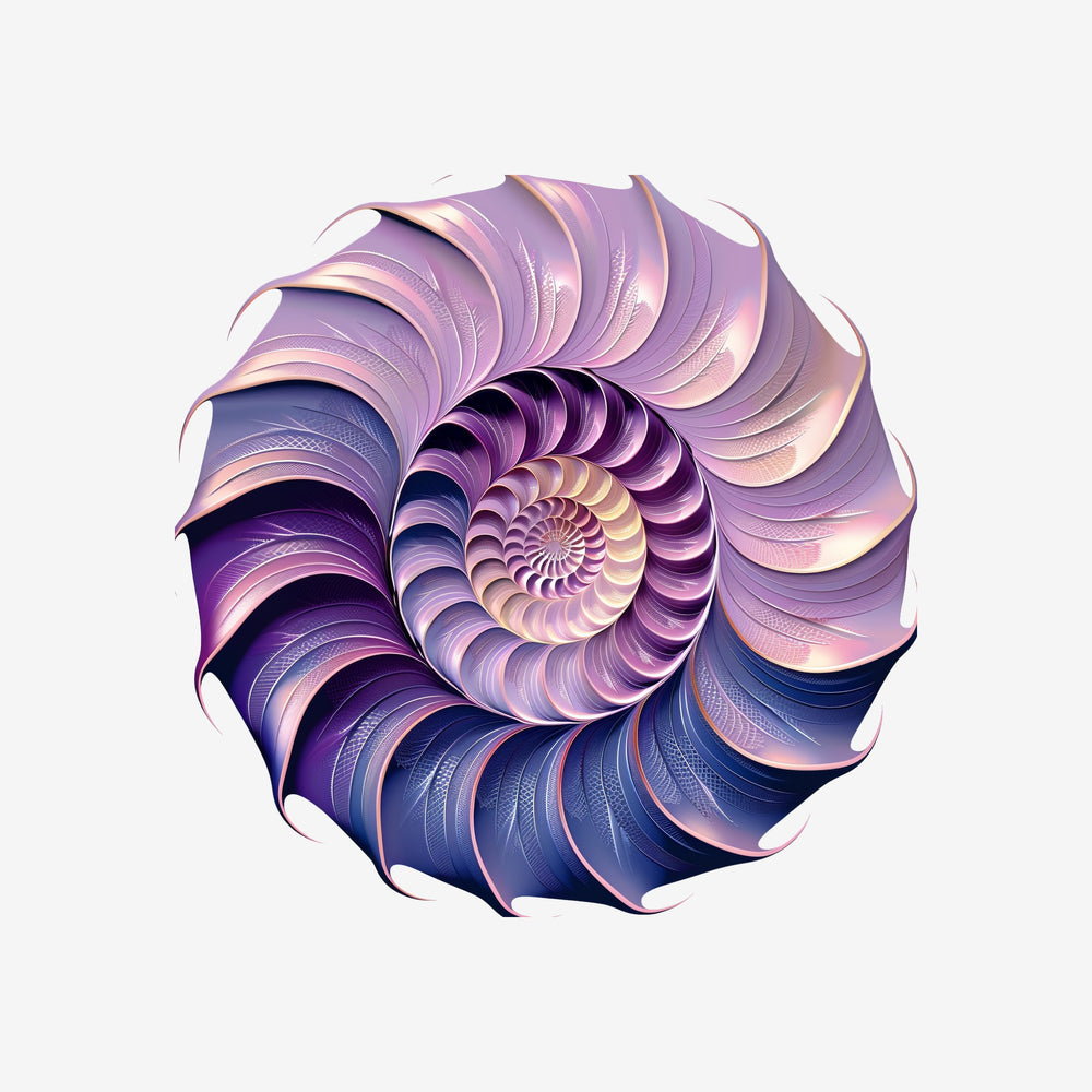 Fibonacci Spiral 3 Sticker