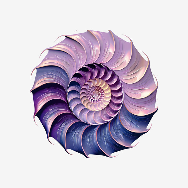 Fibonacci Spiral 3 Sticker