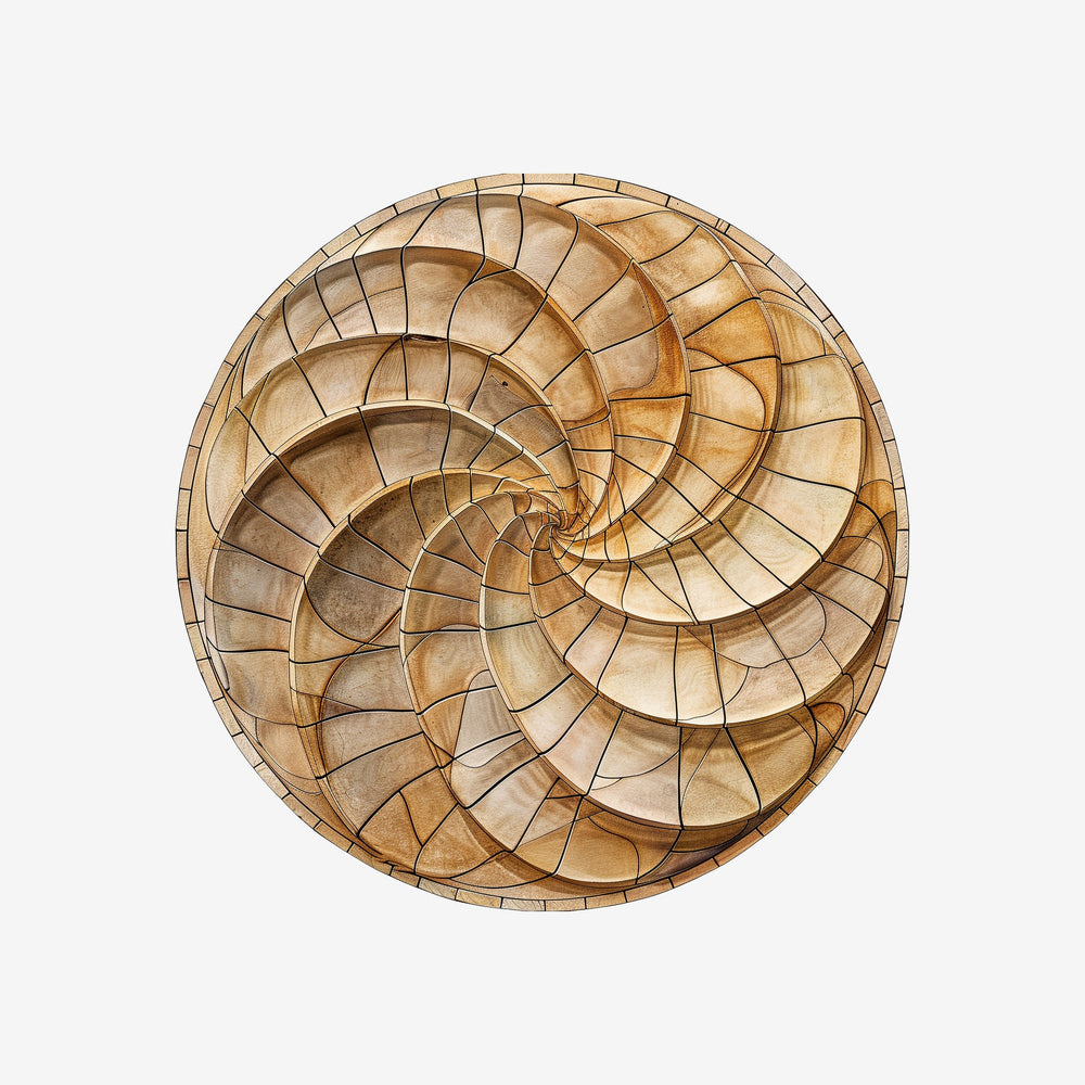 Fibonacci Spiral 8 Sticker