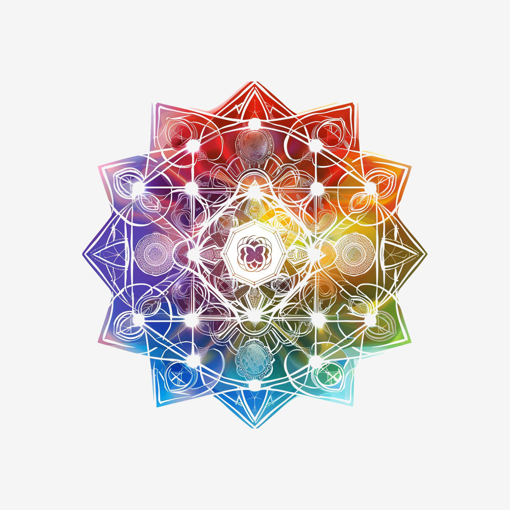 Metatrons Cube 1 Sticker