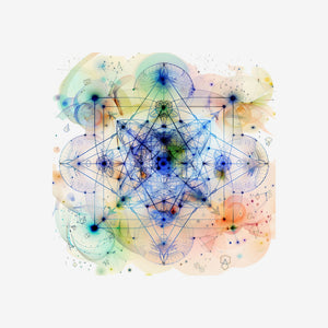 Metatrons Cube 2 Sticker