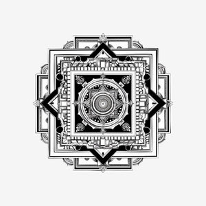 Sri Yantra 1 Sticker
