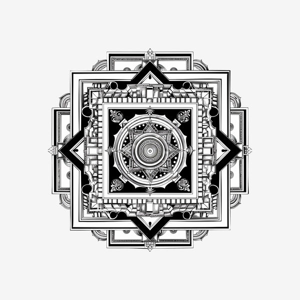 Sri Yantra 1 Sticker