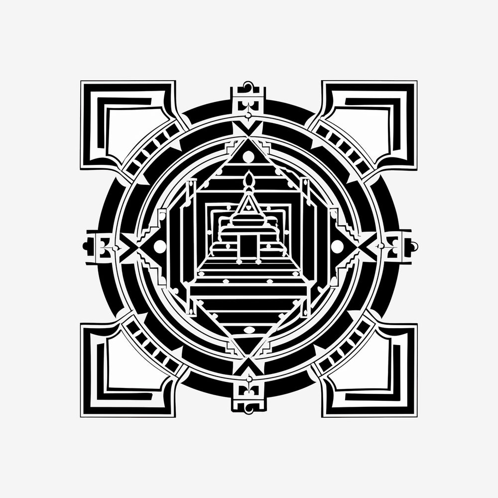Sri Yantra 12 Sticker