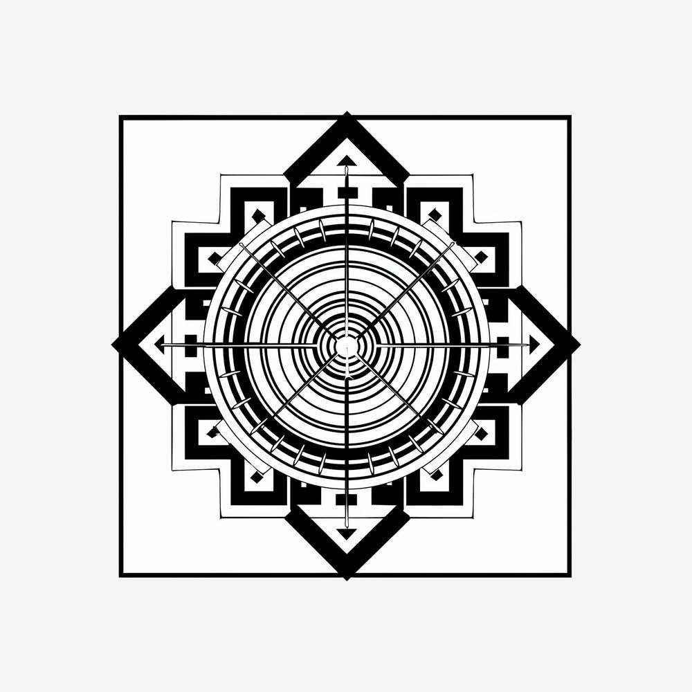 Sri Yantra 13 Sticker
