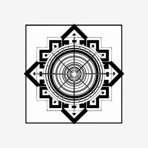 Sri Yantra 13 Sticker