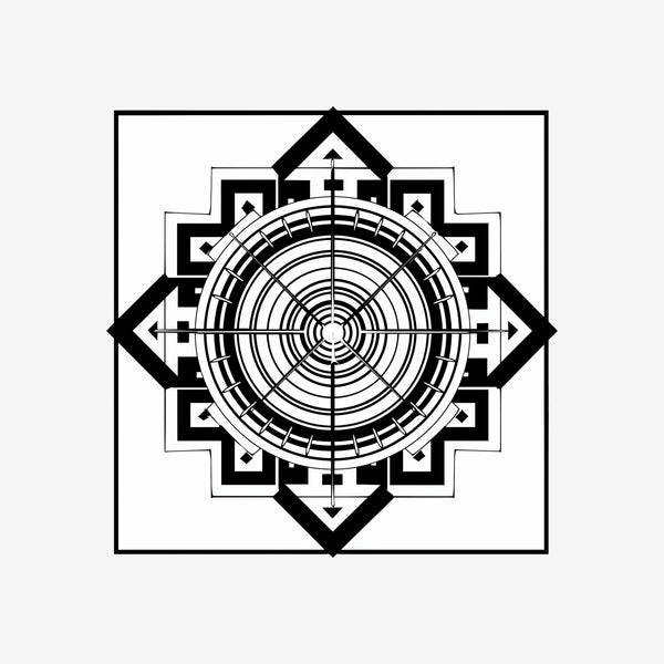 Sri Yantra 13 Sticker