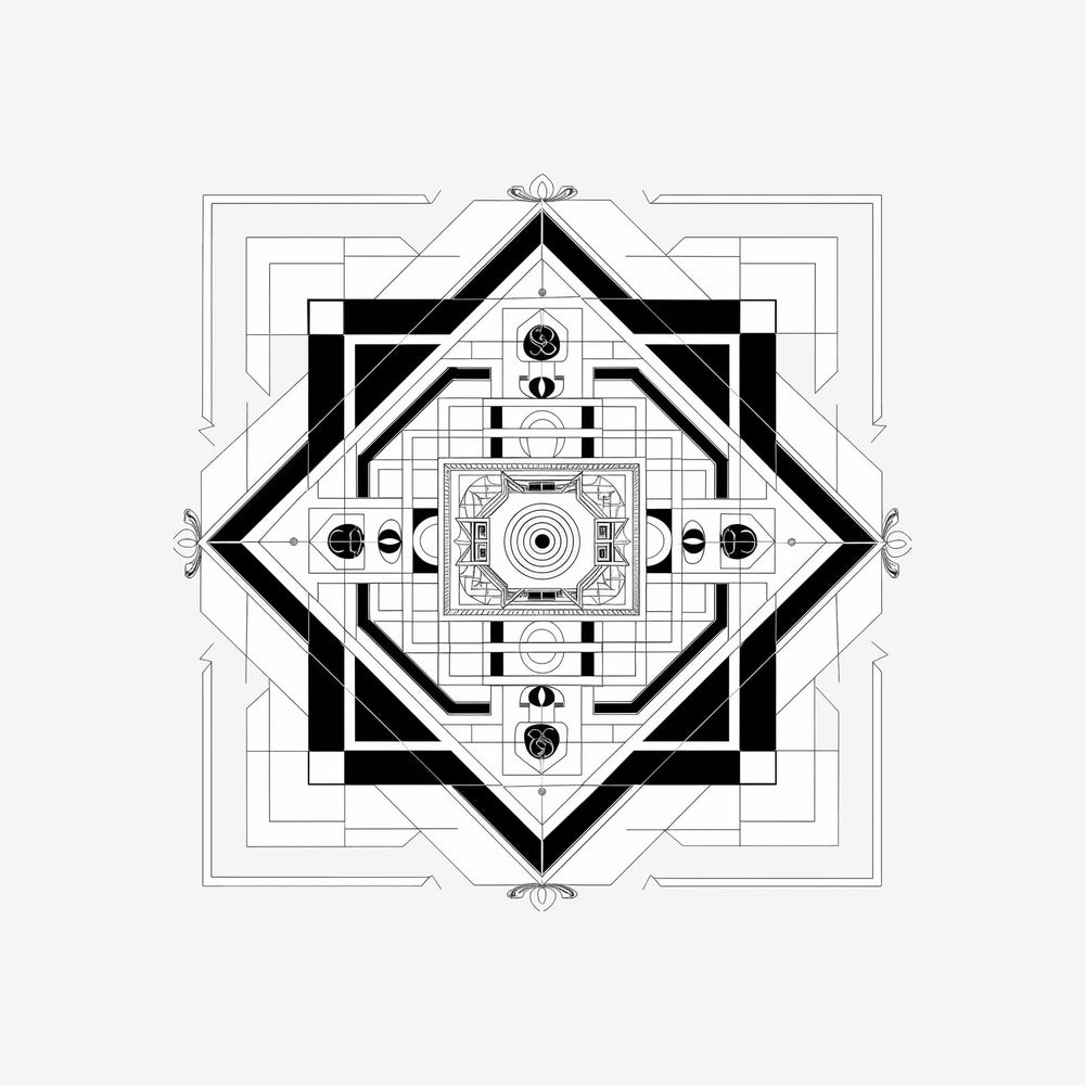 Sri Yantra 15 Sticker
