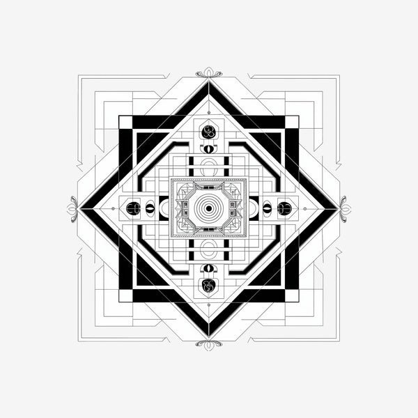 Sri Yantra 15 Sticker