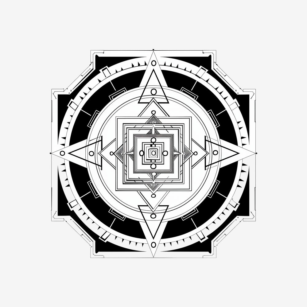 Sri Yantra 16 Sticker