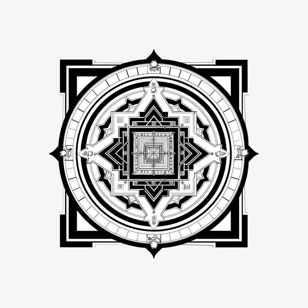 Sri Yantra 17 Sticker