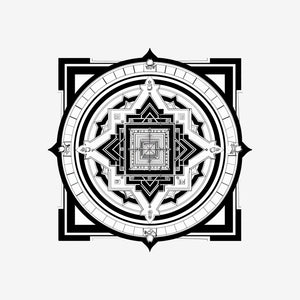 Sri Yantra 17 Sticker