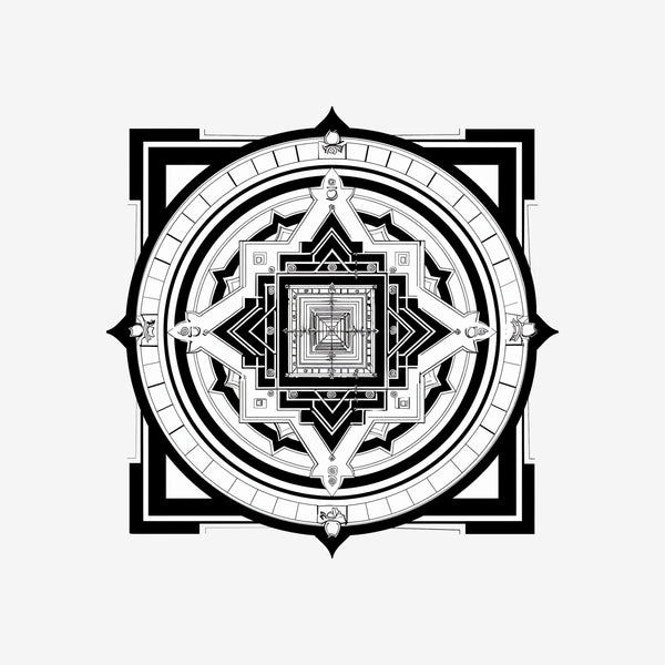 Sri Yantra 17 Sticker