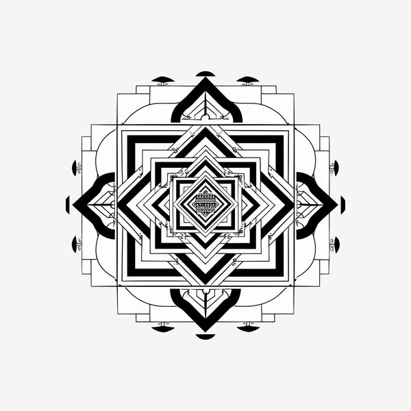 Sri Yantra 18 Sticker