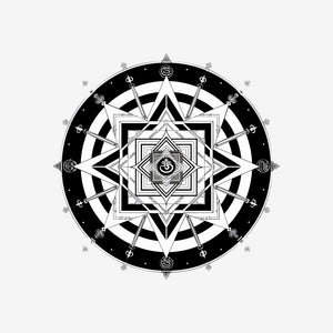 Sri Yantra 19 Sticker