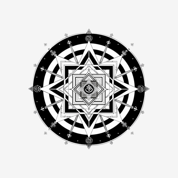 Sri Yantra 19 Sticker