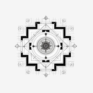 Sri Yantra 20 Sticker