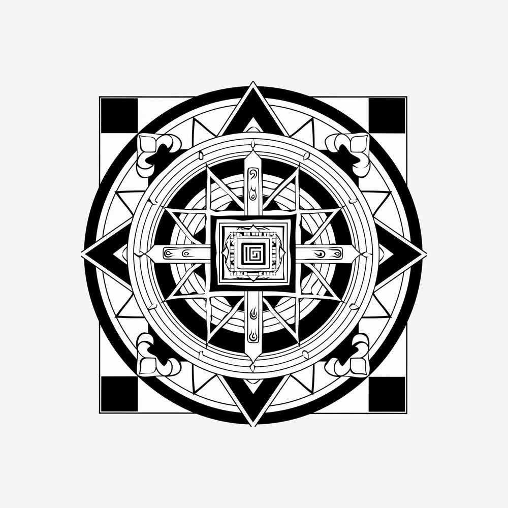 Sri Yantra 21 Sticker
