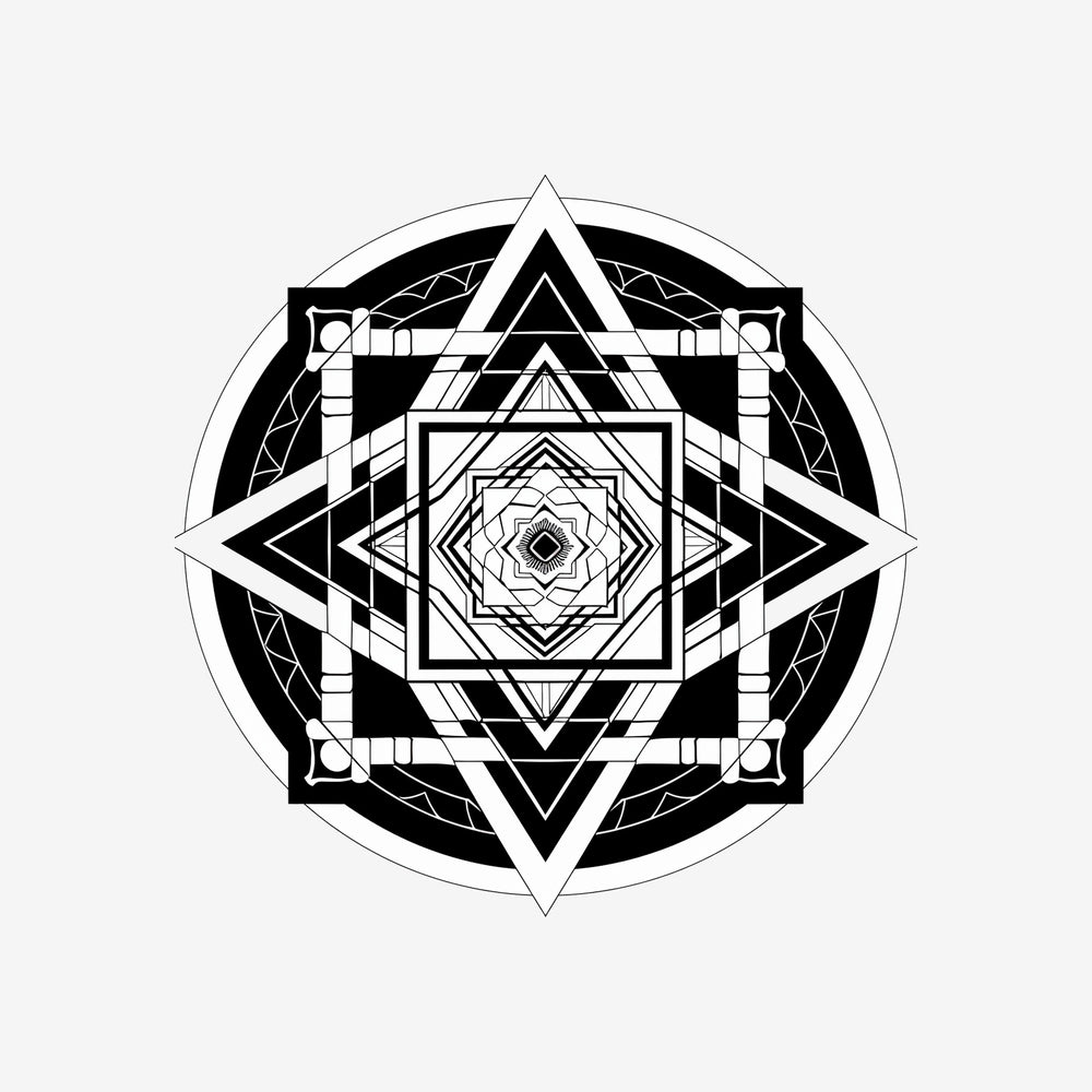 Sri Yantra 23 Sticker