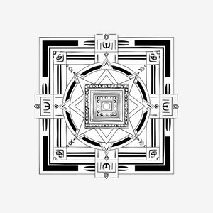Sri Yantra 3 Sticker