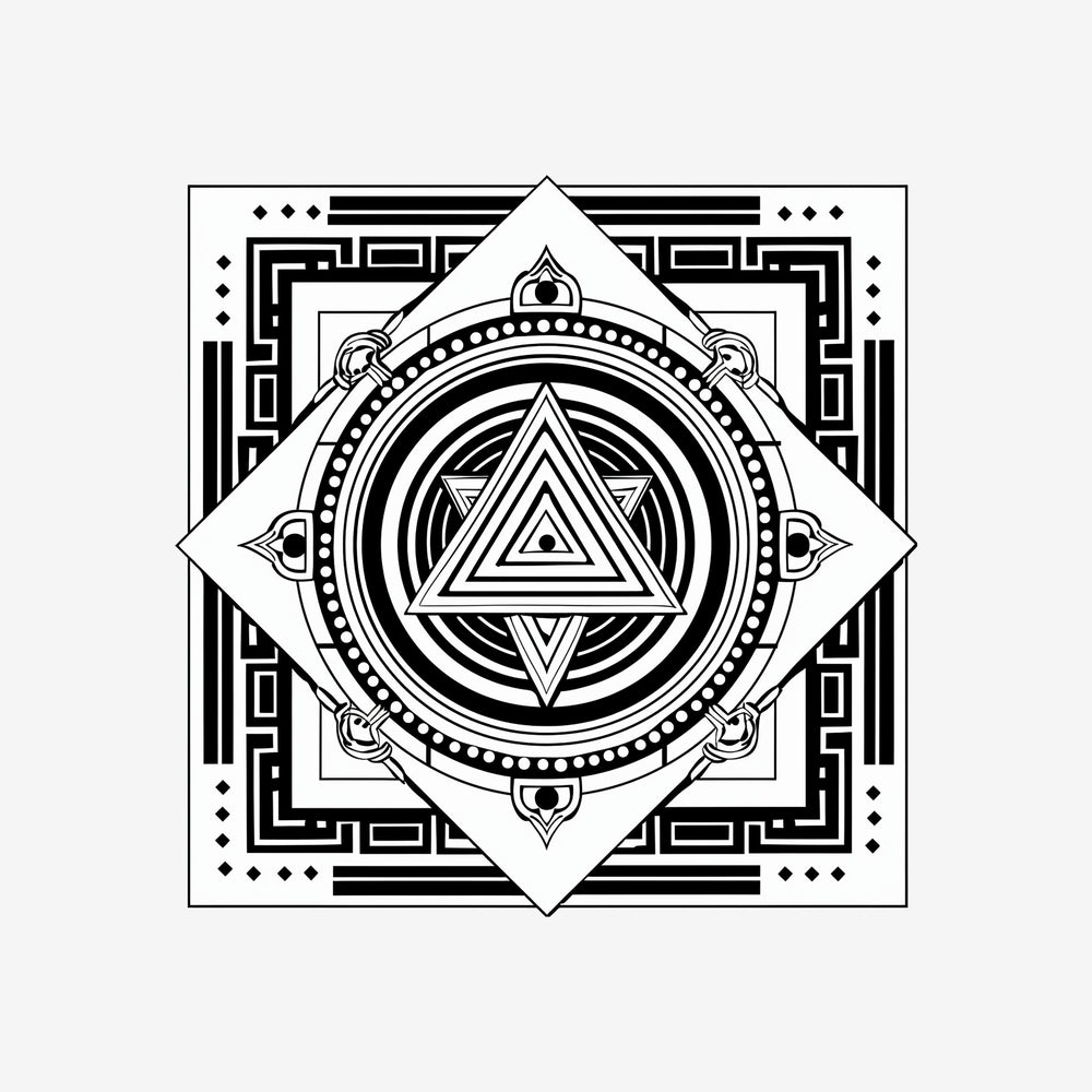 Sri Yantra 4 Sticker