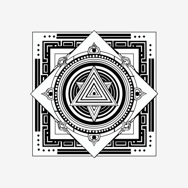 Sri Yantra 4 Sticker
