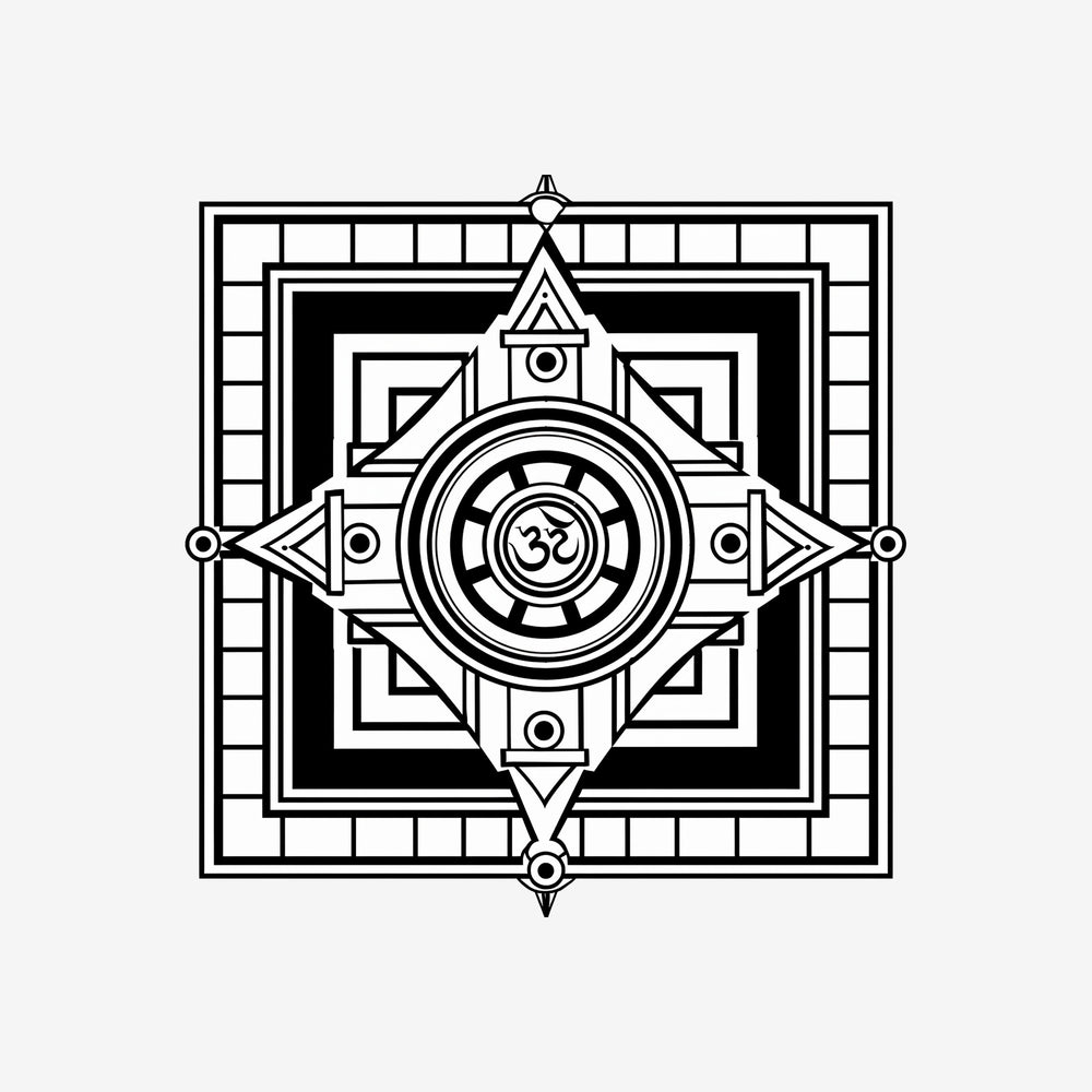 Sri Yantra 5 Sticker