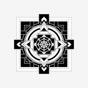 Sri Yantra 6 Sticker