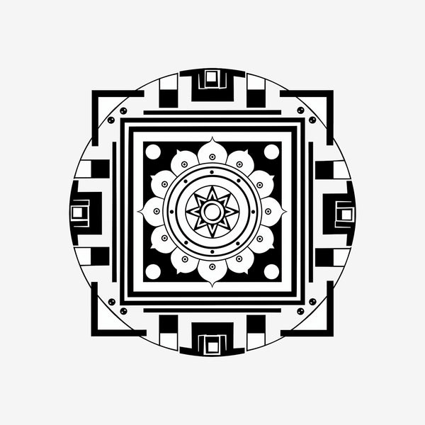 Sri Yantra 7 Sticker