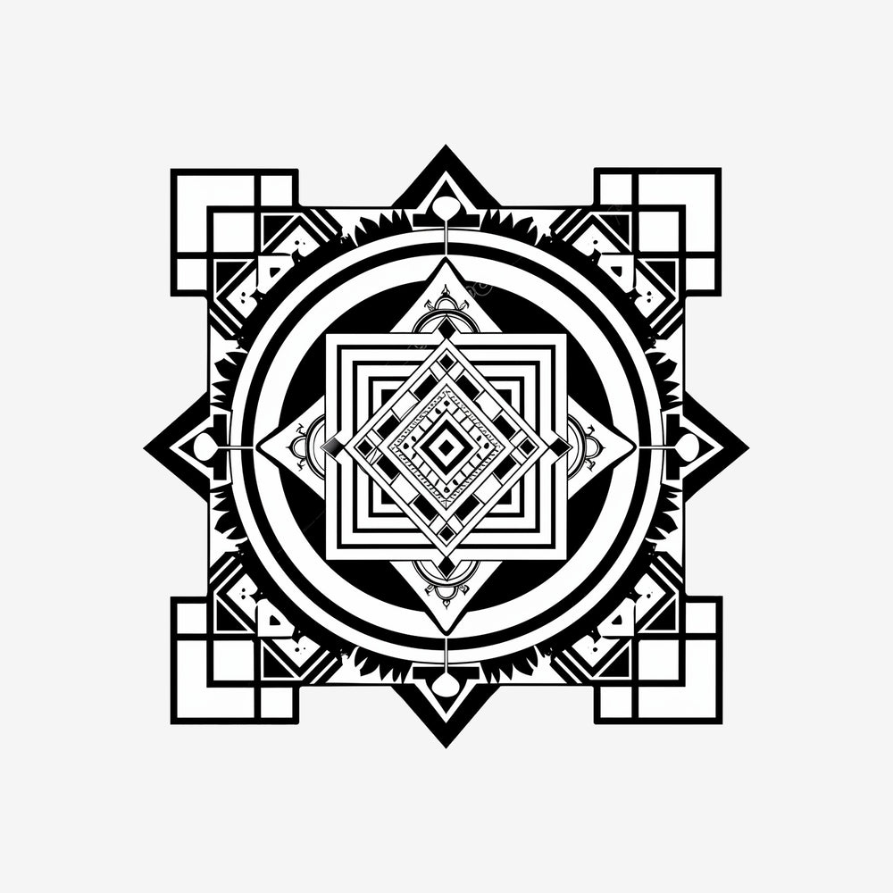 Sri Yantra 8 Sticker