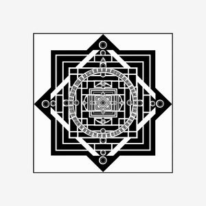 Sri Yantra 9 Sticker