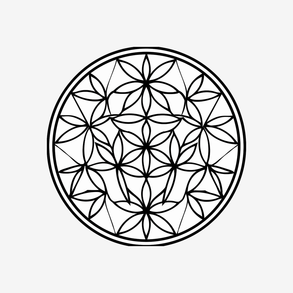 Flower Of Life 14 Sticker