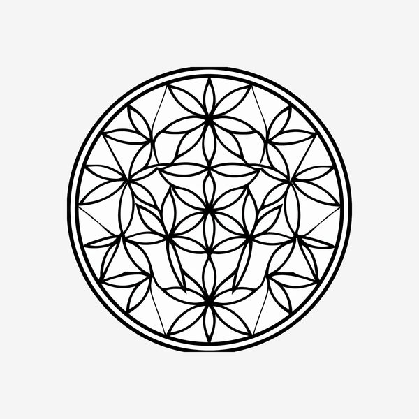 Flower Of Life 14 Sticker