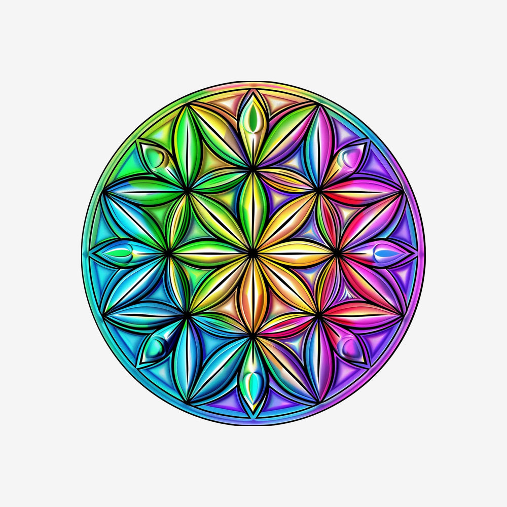 Flower Of Life 19 Sticker