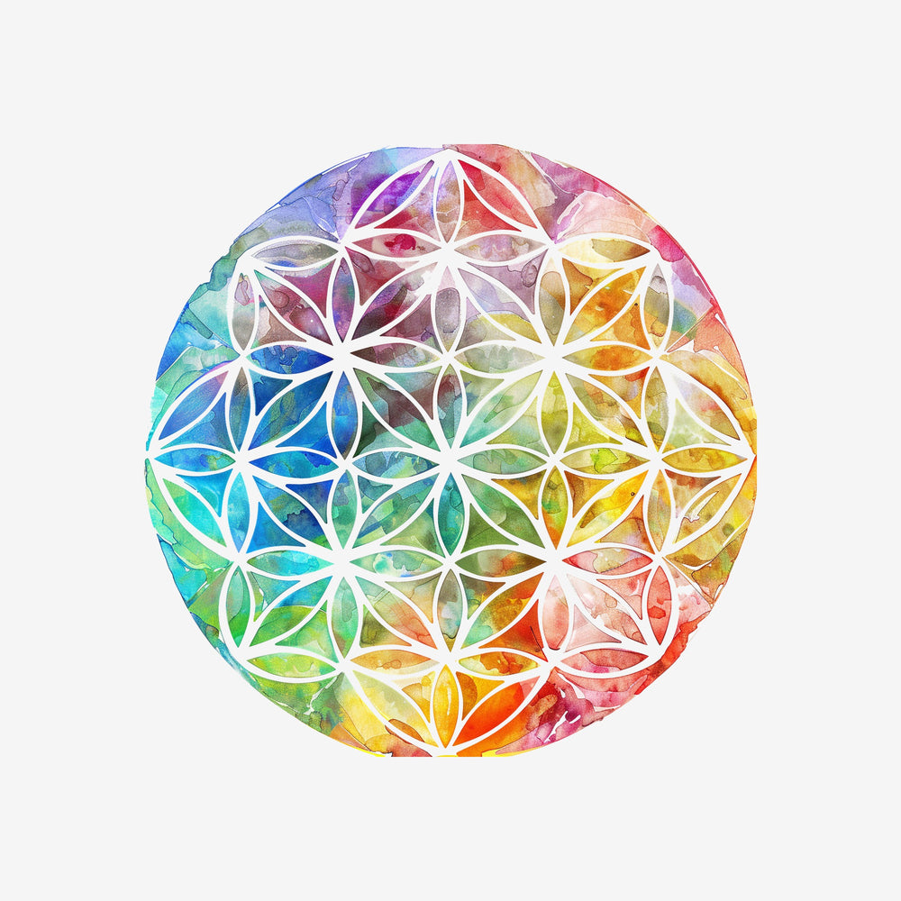 Flower Of Life 2 Sticker